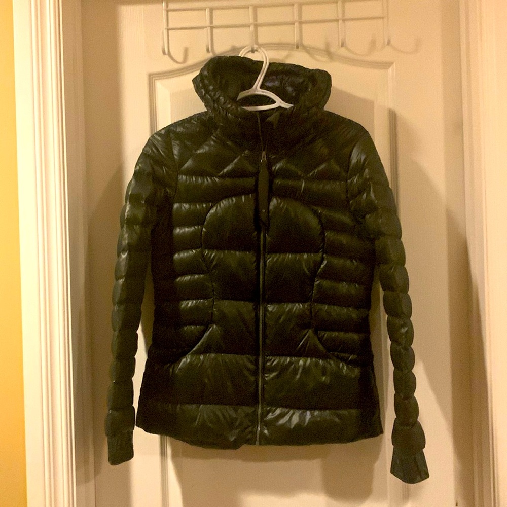 Lululemon Down Jacket — Olive Green
